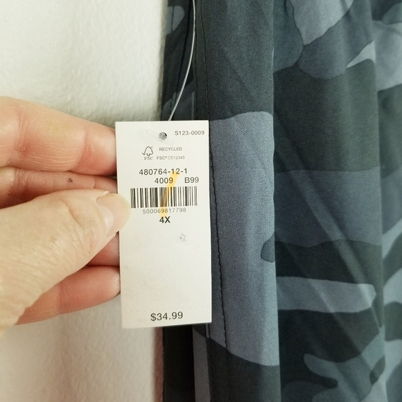 Old Navy StretchTech Gray Camo Joggers NWT size 4X - Picture 3 of 11